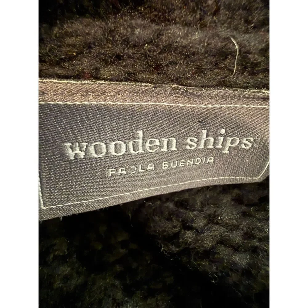 Wooden Ships Take It Easy Sweater Size S/M
